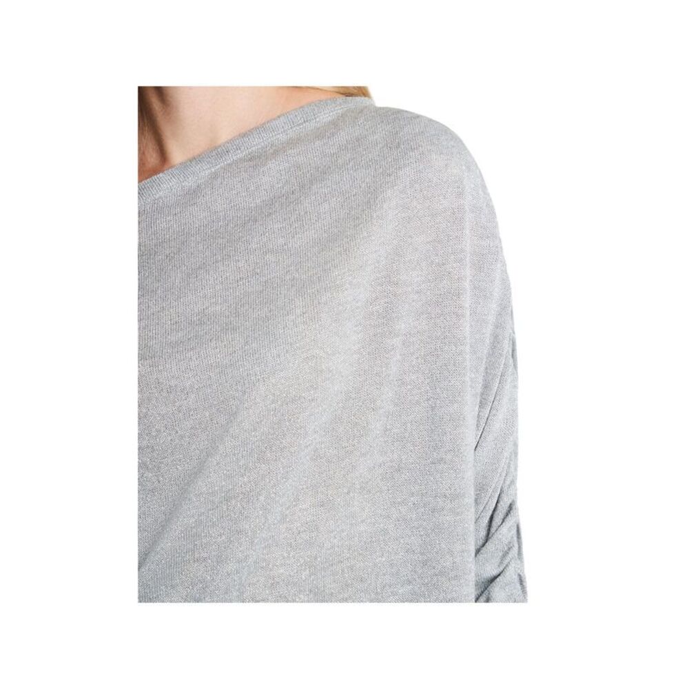 1. STATE Womens Silver One-shoulder Long Sleeve Party Blouse M - Picture 3 of 3